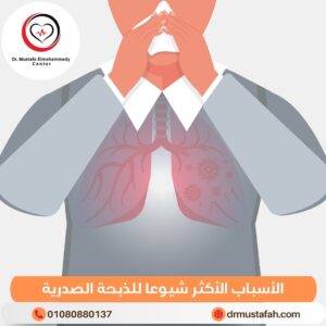 الأسباب الأكثر شيوعا للذبحة الصدرية